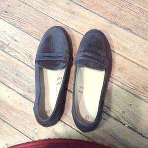 Brown Loafer Microsuede 11W NWT